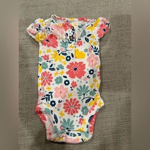Floral onesie